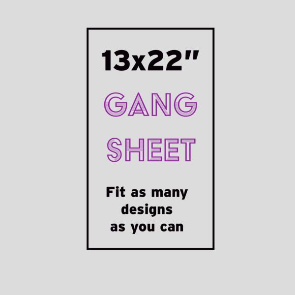 Full Color Transfer Gang Sheet Thumbnail