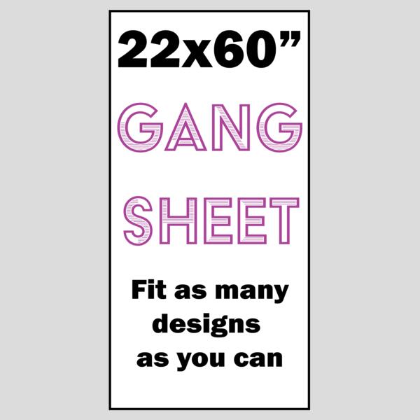 Full Color DTF Gang Sheet 22x60" Thumbnail